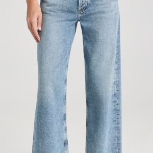 AGOLDE Ren: High Rise Wide Leg Jeans