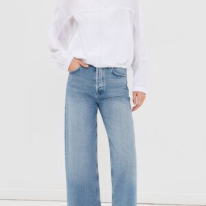 Ren: High Rise Wide Leg Jeans