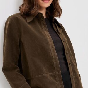 Apparis Ren Sans Suede Overshirt