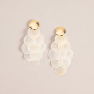 Windsor Resort Vacay Shell Chandelier Earrings Resort Vacay Shell Chandelier Earrings