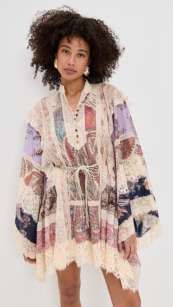 Zimmermann Rhiannon Billow Mini Dress
