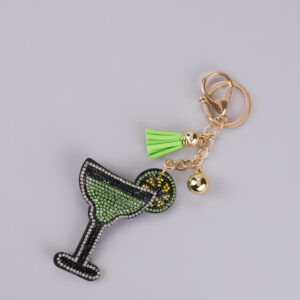 Windsor Rhinestone Margarita Puff Keychain Rhinestone Margarita Puff Keychain
