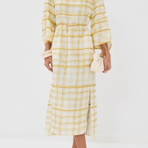 Rosie Assoulin Ribbon Caftan Dress