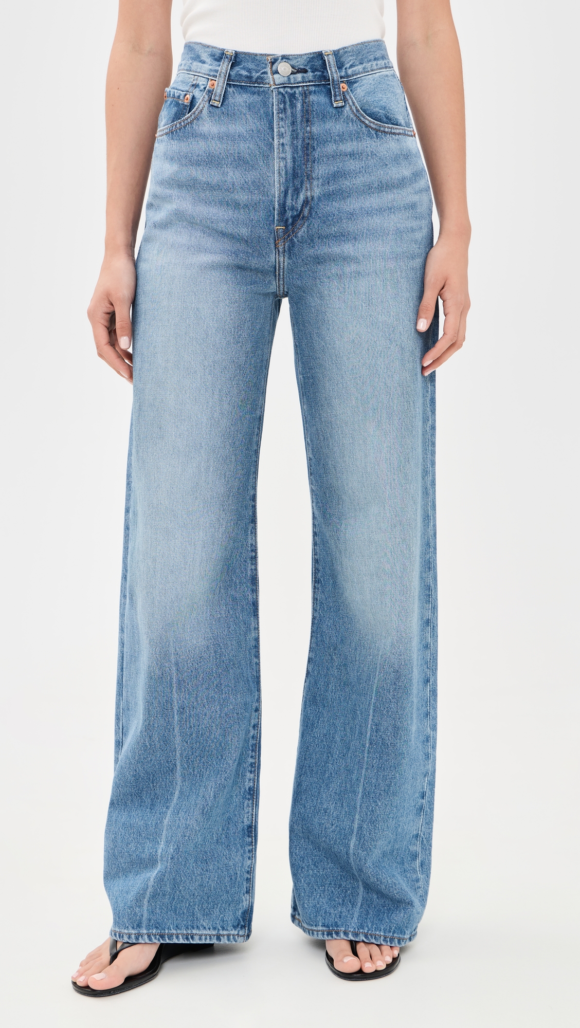 Levi's Ribcage Wide Leg Jeans