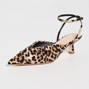 Loeffler Randall Rio Smocked Kitten Heels