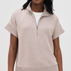 Varley Ritchie Short Sleeve Sweatshirt