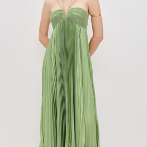AMUR River Pleated Gown