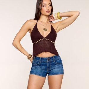 Roadtrip Ready Crochet Halter Top