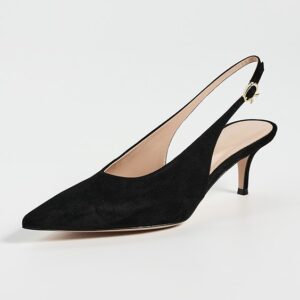 Gianvito Rossi Robbie Sling Camoscio 55mm