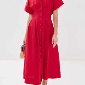 LE BOP Roberta Button Down Dress