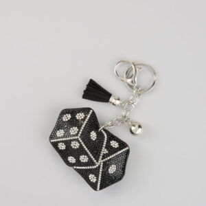Windsor Roll With It Rhinestone Dice Keychain Roll With It Rhinestone Dice Keychain