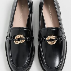 Loeffler Randall Roma Loafers with Hardware