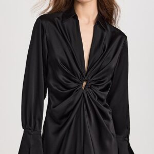 SIMKHAI Roma Long Sleeve Mini Dress