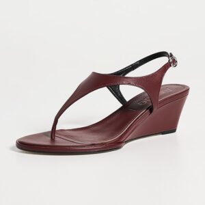 AEYDE Roose Nappa Leather Wedge Sandals