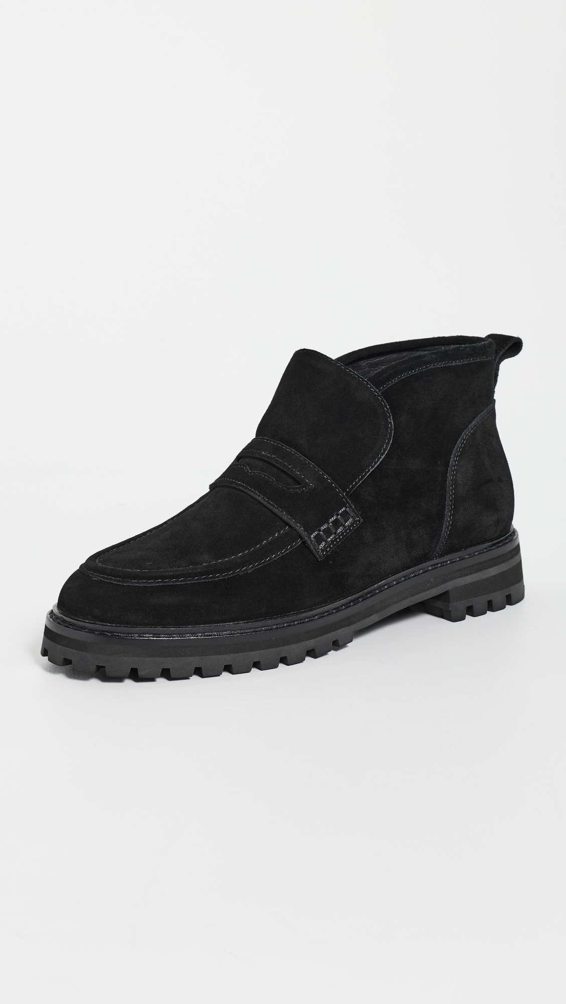 Madewell Rory Lug Loafer Booties