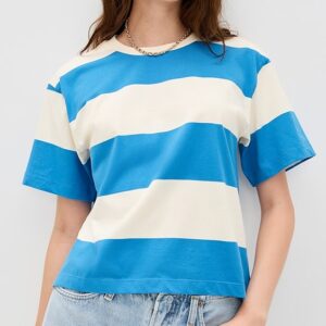 LE BOP Rory Striped Tee