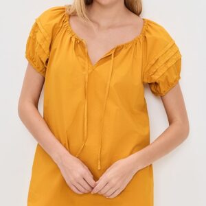 Rose Dress In Cotton Poplin