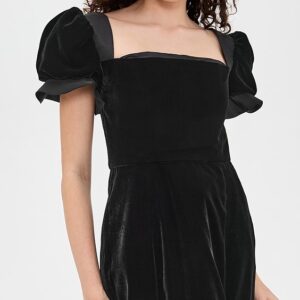Damaris Bailey Rose Velvet Mini Dress Rose Velvet Mini Dress