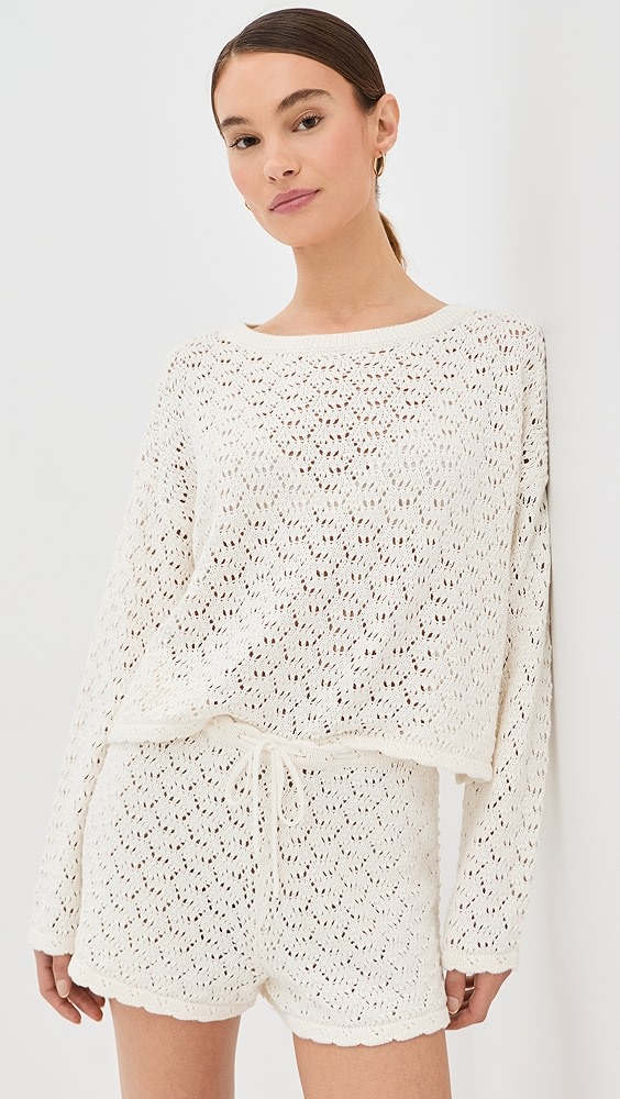 Sablyn Rosie Cropped Pullover