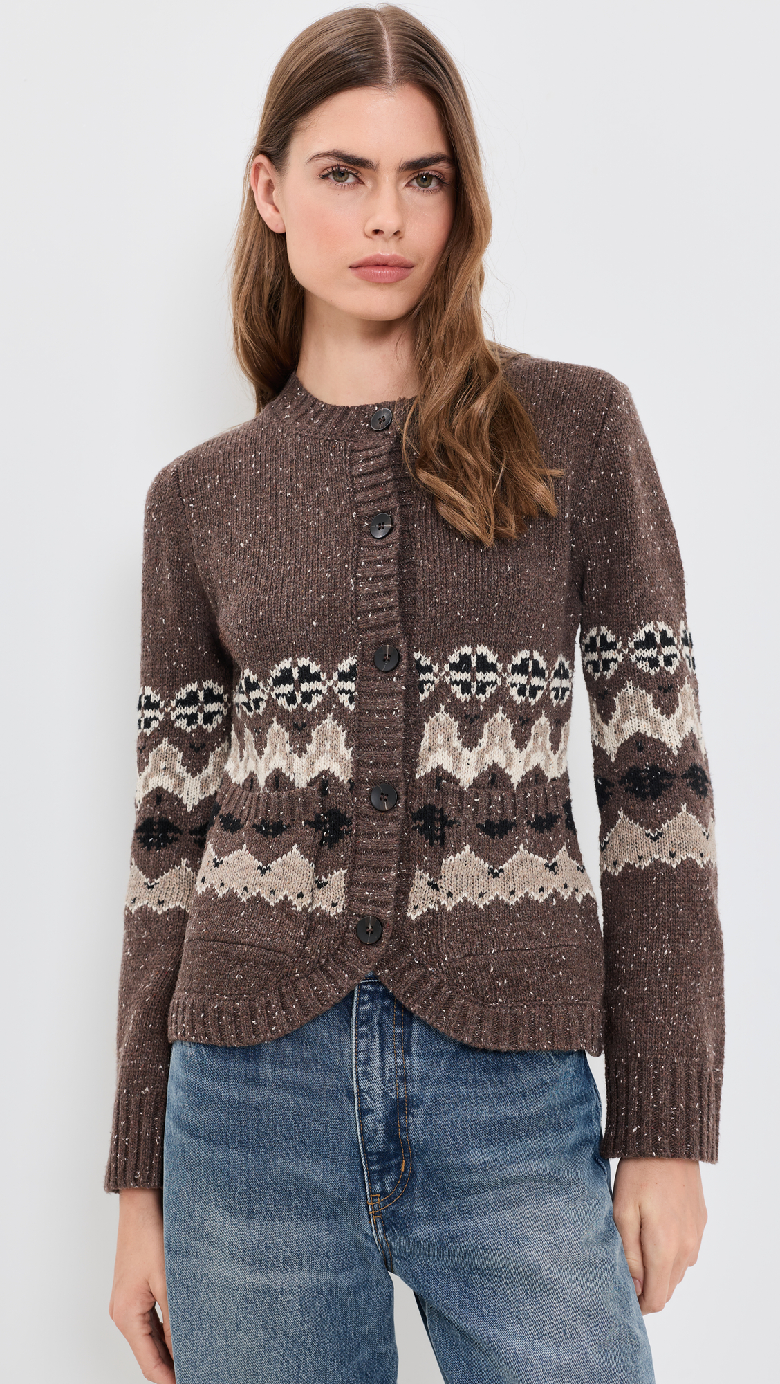 Moon River Rounded Hem Cardigan