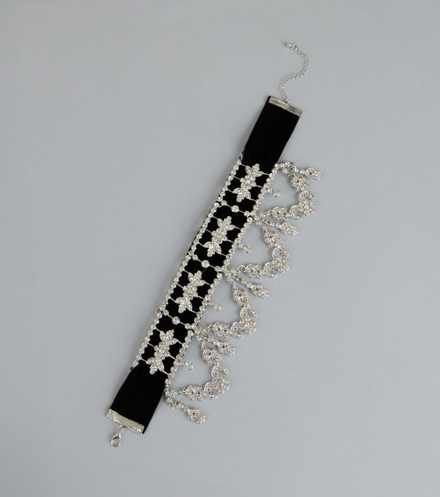 Windsor Royal Sparkle Rhinestone Choker