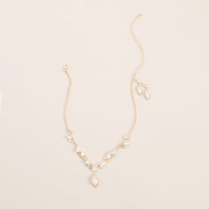 Windsor RSVP Sparkle Rhinestone Necklace And Earrings Set RSVP Sparkle Rhinestone Necklace And Earrings Set