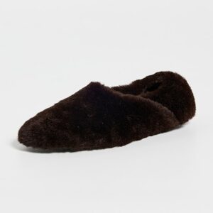 Proenza Schouler Ruched Tee Slippers In Shearling