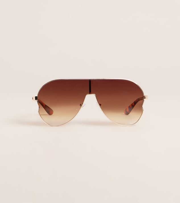 Windsor Running Late Flat Top Sunglasses