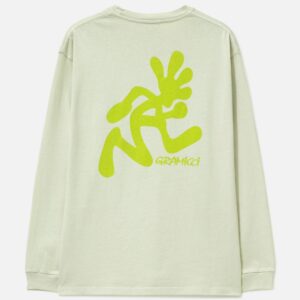 Gramicci Running Man Long Sleeves T-Shirt Pigment Dyed Running Man Long Sleeves T-Shirt Pigment Dyed