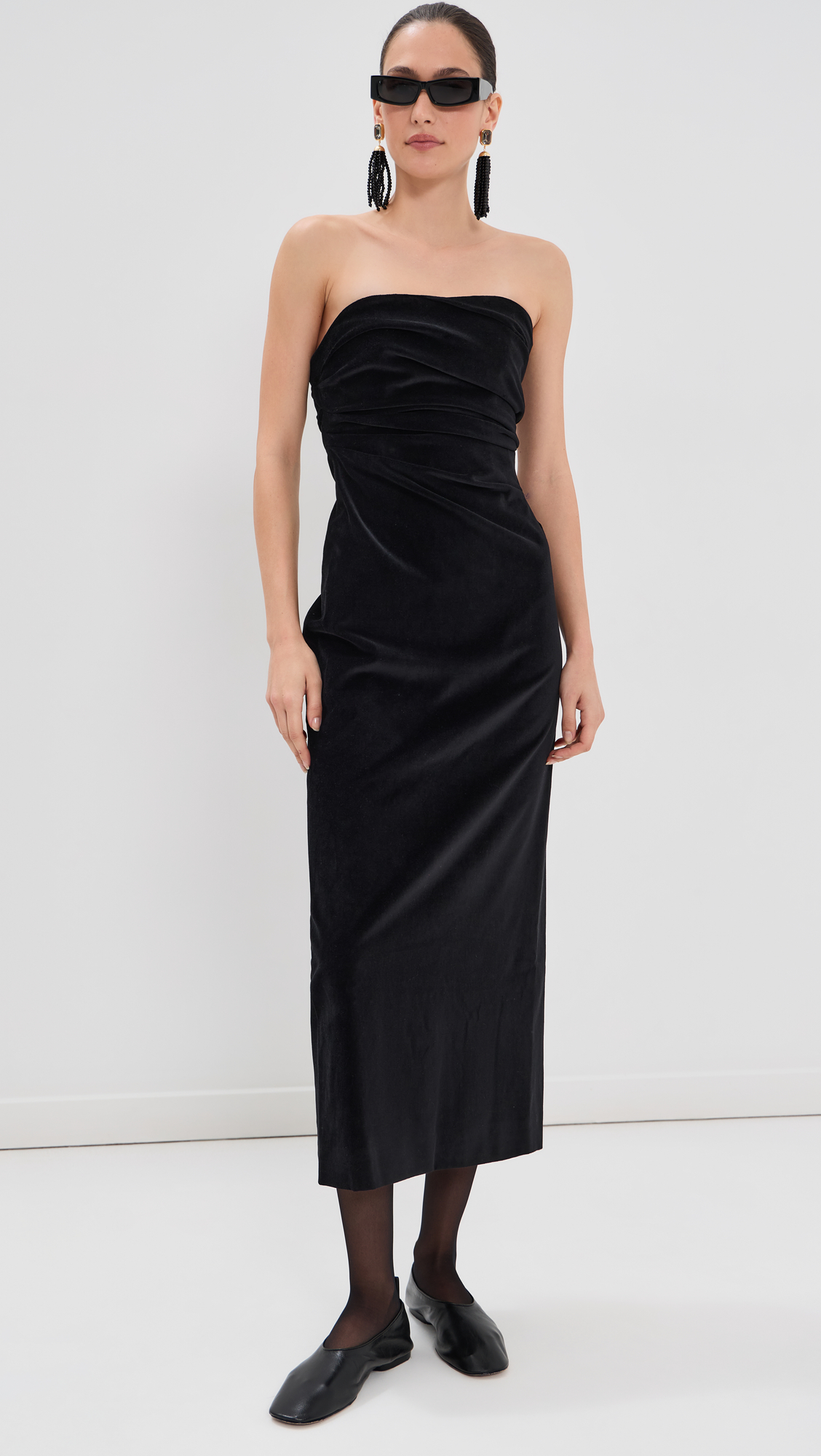 TOVE Sabella Velvet Dress