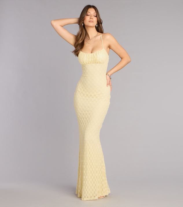 Windsor Sabrina Lace Mermaid Formal Dress
