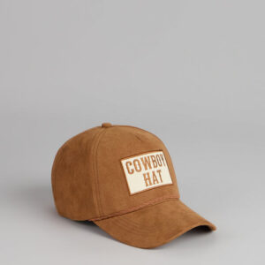 Windsor Saddle Up Faux Suede Cowboy Cap Saddle Up Faux Suede Cowboy Cap