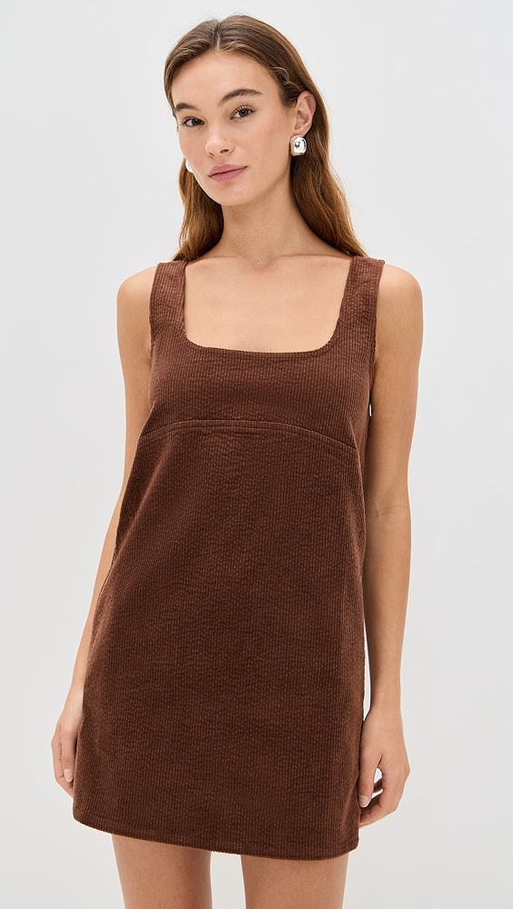 SIMONMILLER Sahara Corduroy Mini Dress