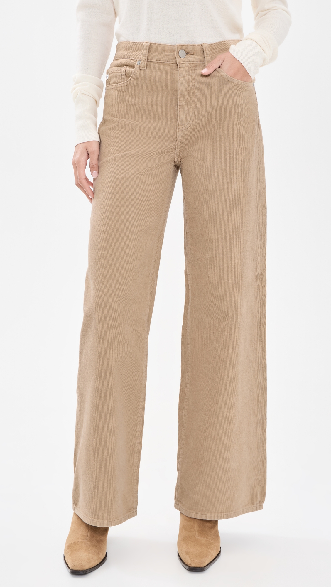 AG Saige Corduroy Wide Leg Pants