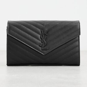 Saint Laurent Shoulder Bag, Calfskin Leather