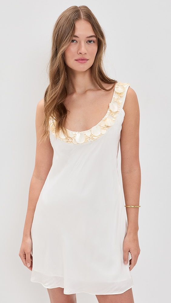For Love & Lemons Sami Seashell Mini Dress