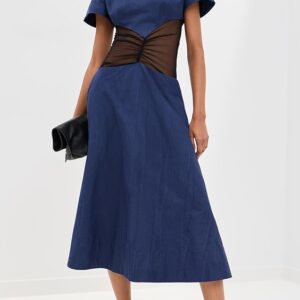 Rosie Assoulin Sands Through the Hourglass Dress Sands Through the Hourglass Dress
