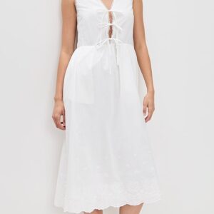 WAYF Sandy Eyelet Midi Dress Sandy Eyelet Midi Dress
