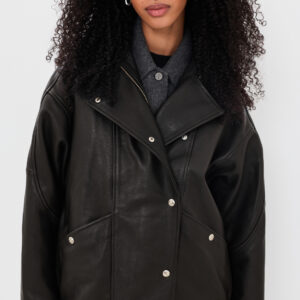 Sandy Lambskin Leather Jacket