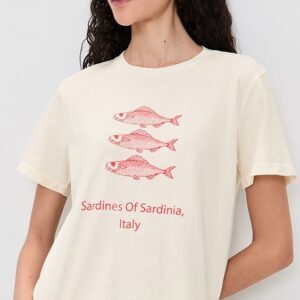 Sunny Somewhere Sardines of Sardinia Everyday Tee