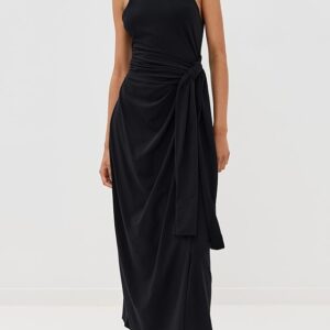 Another Tomorrow Sarong Tie Dress