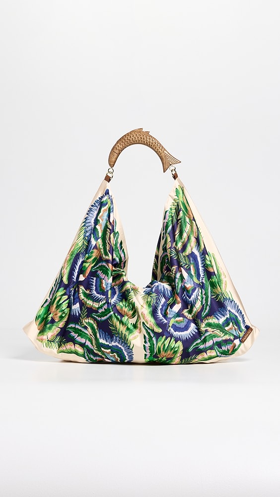 FARM Rio Satin Scarf Medium Bag