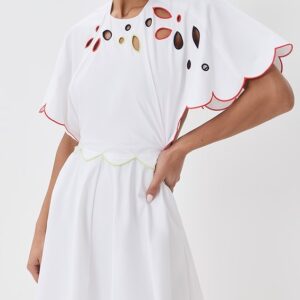 Rosie Assoulin Scalloped Buttercup Dress Scalloped Buttercup Dress
