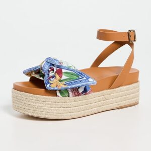 FARM Rio Scarf Flatform Espadrilles