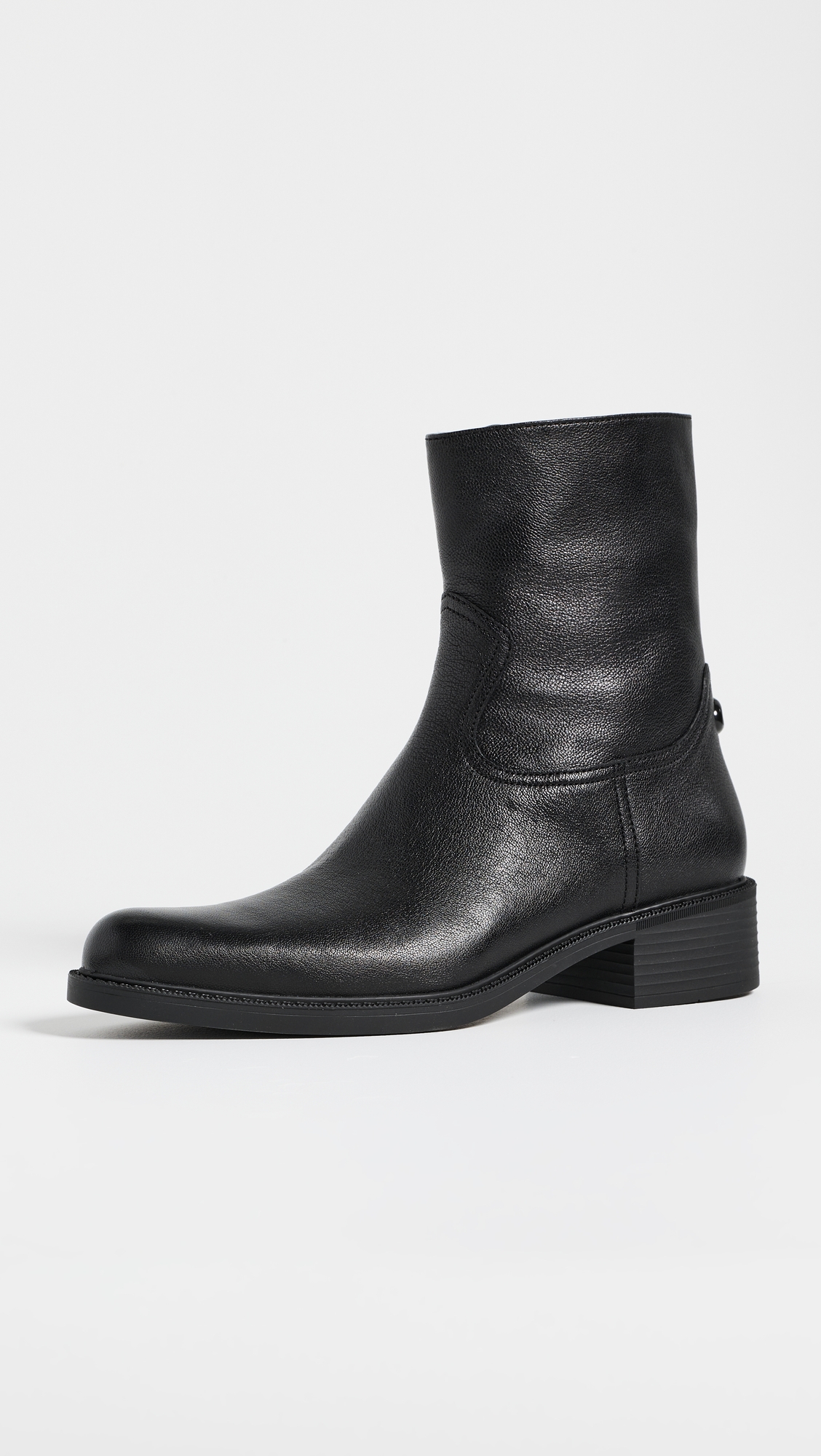 Coach Sculpted C Pointed Toe Booties