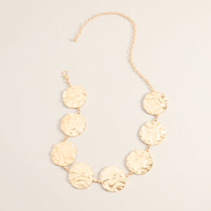 Sculpted Shine Disc Chain Belt