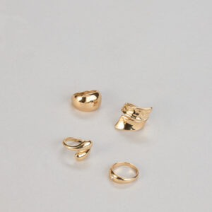 Windsor Sculpted Shine Ring Set Sculpted Shine Ring Set