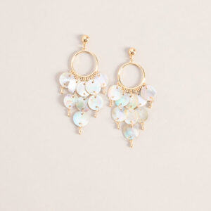Windsor Sea You Soon Shell Hoop Earrings Sea You Soon Shell Hoop Earrings