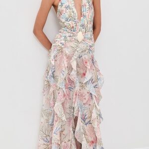 PatBO Seaweed Plunge Beach Dress