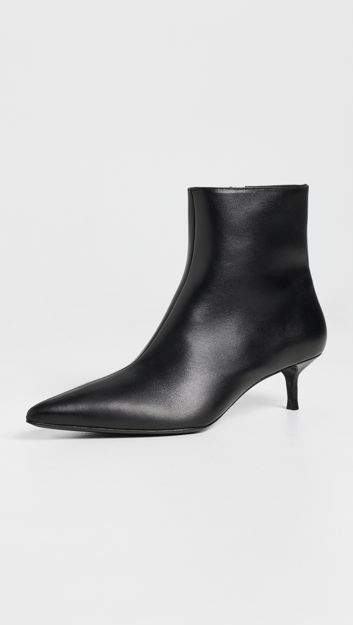 STAUD Sebastian Kitten Heel Ankle Boots